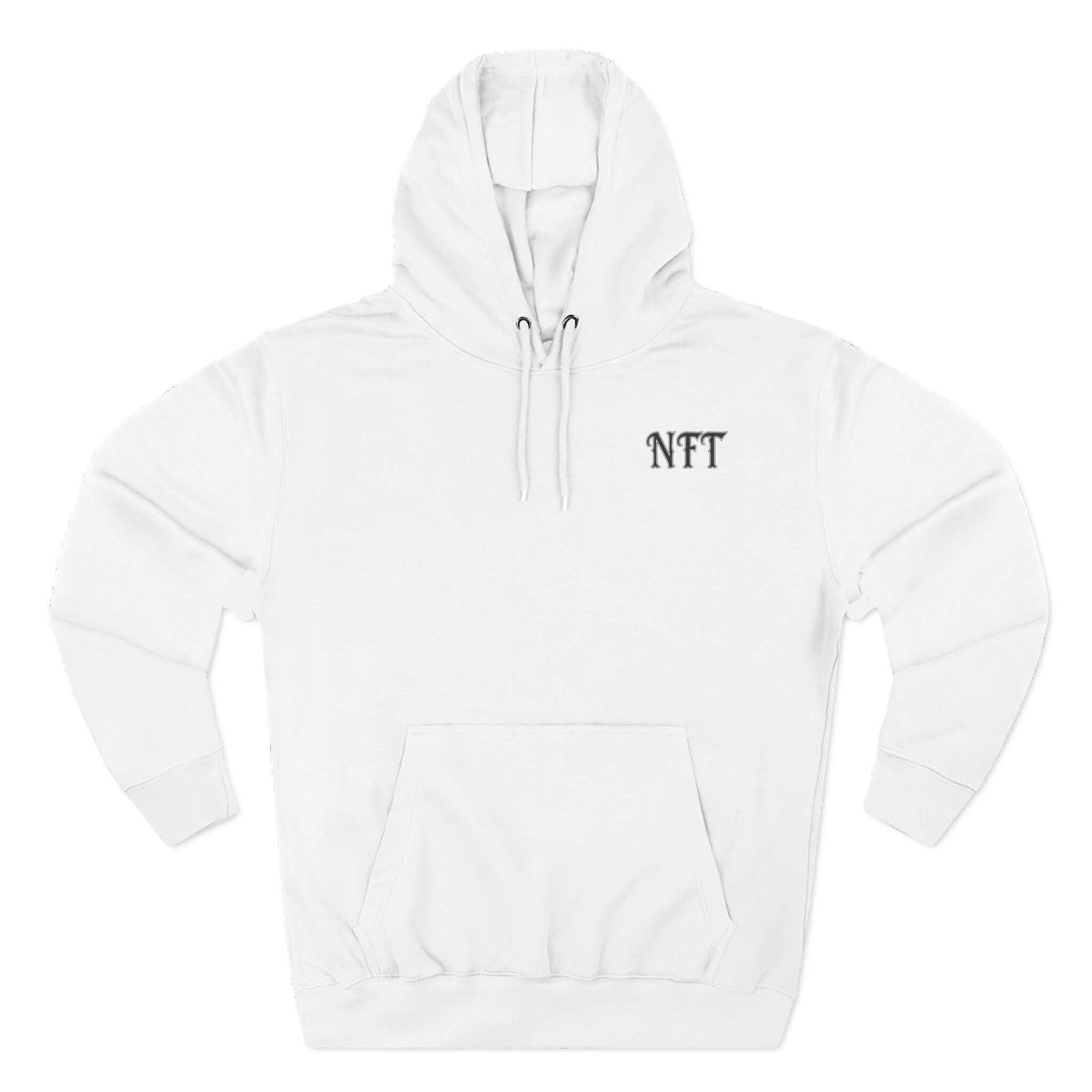White Fleece Hoodie
